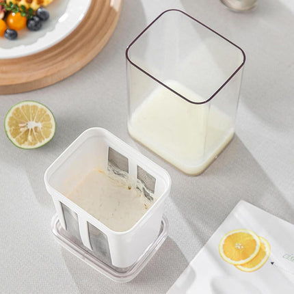 Boost your protein intake effortlessly with the new Yogurt Maker/ Hung Curd / Paneer Strainer. Say no to Expensive Protein Powders with additives.
