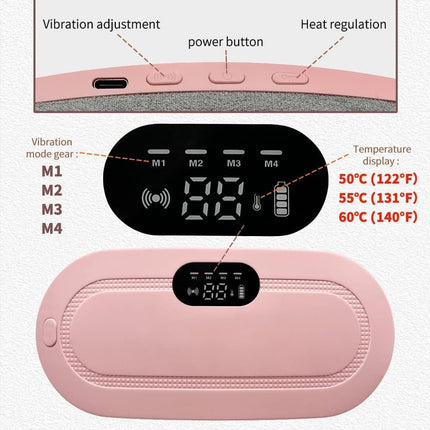 No more silent suffering due to Menstrual Cramps- The new Portable Cordless Heating Pad is here for you