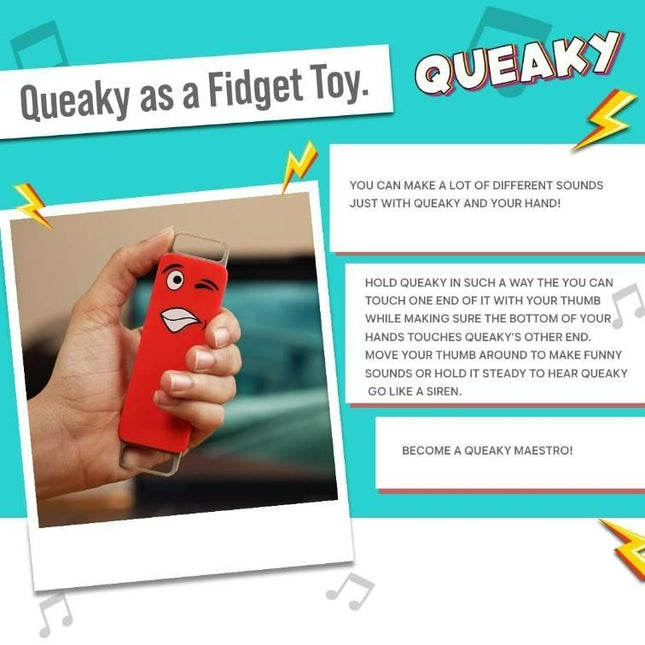 Blix Queaky- Sound making toy that is Super Engaging by Exploring+Creativity Enhancing Toy! 🎶✨
