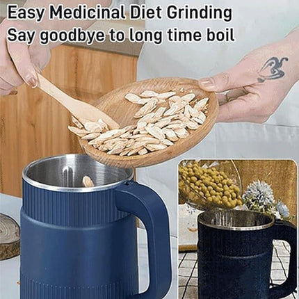 Kitchen Upgrade- Stainless Steel Multi-Purpose Grinder for Herbs,Spices,Nuts,Grain,Coffee & More!
