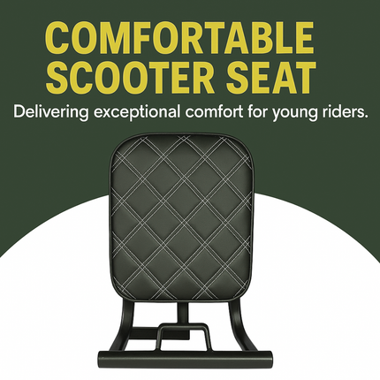 Stress-free & Safe - New Cushioned Portable Baby Scooter Seat -Easy Fit for Activa, Jupiter & More